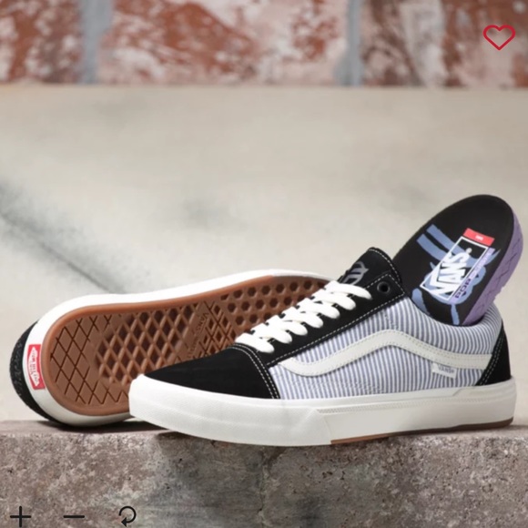 Vans Shoes - 🛹VANS☀️OLD SCHOOL BMX- Size 7.5 Women’s (men’s 6) Railroad stripes/black…
